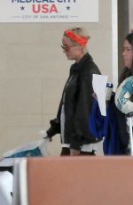 BRIA LARSON Arrives at Airport in San Antonio 10/27/2025