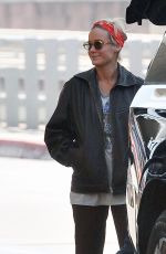 BRIA LARSON Arrives at Airport in San Antonio 10/27/2025