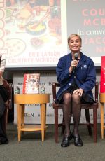 BRIE LARSON and COURTNEY MCBROOM Celebrates Their New Book Party People at Barnes & Noble Union Square in New York City 10/20/2025