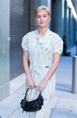 BRIE LARSON Arrives at Today Show in New York City 10/21/2025