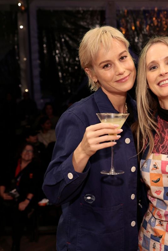 BRIE LARSON at Food Network New York City Wine & Food Festival in New York City 10/18/2025