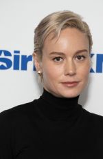 BRIE LARSON at SiriusXM Studios in New York City 10/22/2025