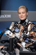 BRIE LARSON at SiriusXM Studios in New York City 10/22/2025