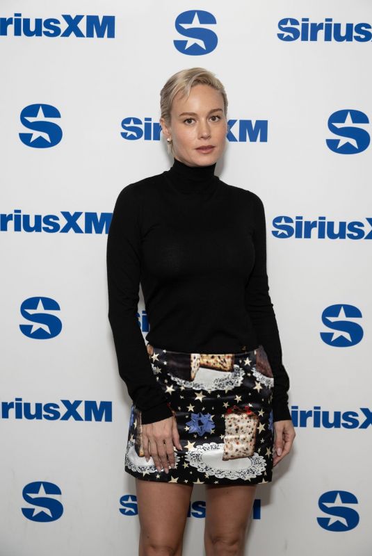 BRIE LARSON at SiriusXM Studios in New York City 10/22/2025