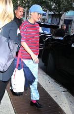 BRIE LARSON Leaves Taping of Sherri in New York City 10/22/2025