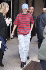 BRIE LARSON Leaves Taping of Sherri in New York City 10/22/2025