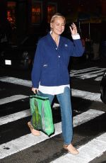 BRIE LARSON Night Out at Sabah House in New York City 10/19/2025