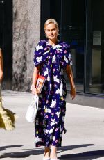 BRIE LARSON Outside ABC Studios at Hudson Square in New York City 10/21/2025