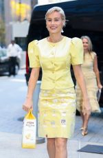 BRIE LARSON Outside ABC Studios at Hudson Square in New York City 10/21/2025