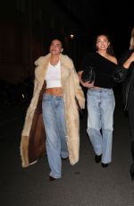 BROOKS and SARAH NADER Out for Dinner in Paris 10/02/2025
