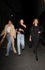 BROOKS and SARAH NADER Out for Dinner in Paris 10/02/2025