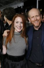BRYCE DALLAS HOWARD at Frost/Nixon Premiere in Los Angeles 11/24/2008