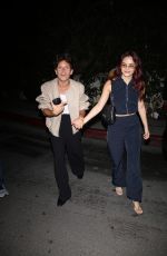 CAMILA MENDES Arrives at Vas J. Morgan