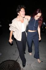 CAMILA MENDES Arrives at Vas J. Morgan