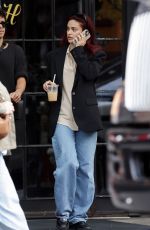 CAMILA MENDES Leaves Bowery Hotel in New York 10/18/2025