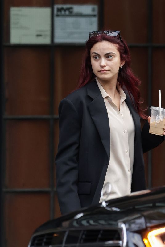 CAMILA MENDES Leaves Bowery Hotel in New York 10/18/2025