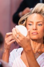 CANDICE SWANEPOEL in the Backstage at Victoria