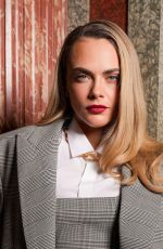 CARA DELEVINGNE at Balmain Womenswear Spring/Summer 2026 Fashion Show at Paris Fashion Week 10/01/2025