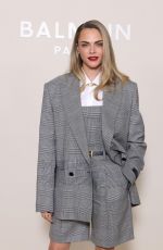 CARA DELEVINGNE at Balmain Womenswear Spring/Summer 2026 Fashion Show at Paris Fashion Week 10/01/2025