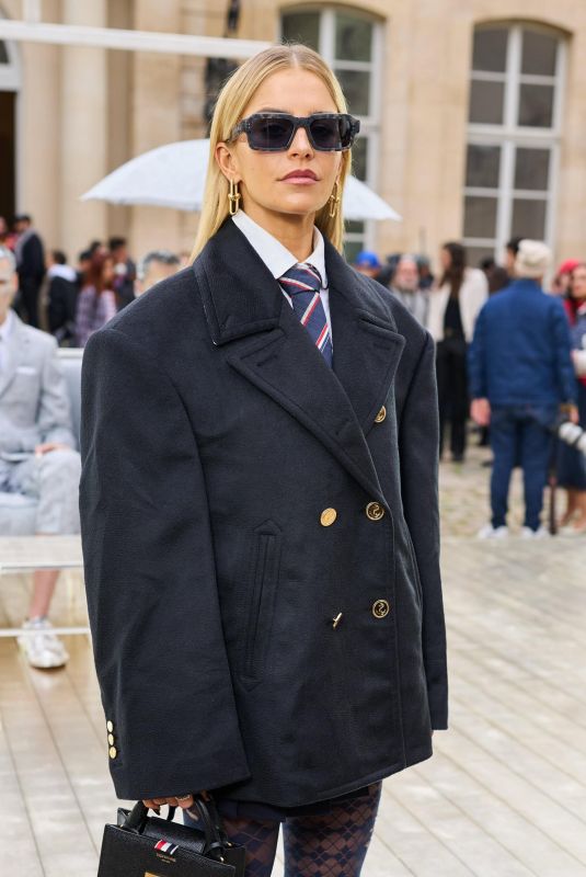 CAROLINE DAUR at Thom Browne Fashion Show at PFW in Paris 10/06/2025