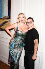 CAROLINE VREELAND at Christian Siriano Spring/Summer 2026 Cocktail and Collection Preview in Paris 09/30/2025