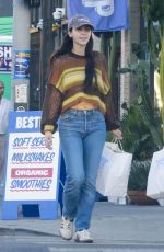 CAYLEE COWAN and Casey Affleck Grab Takeout from Besties Vegan Paradise in Los Angeles 10/19/2025