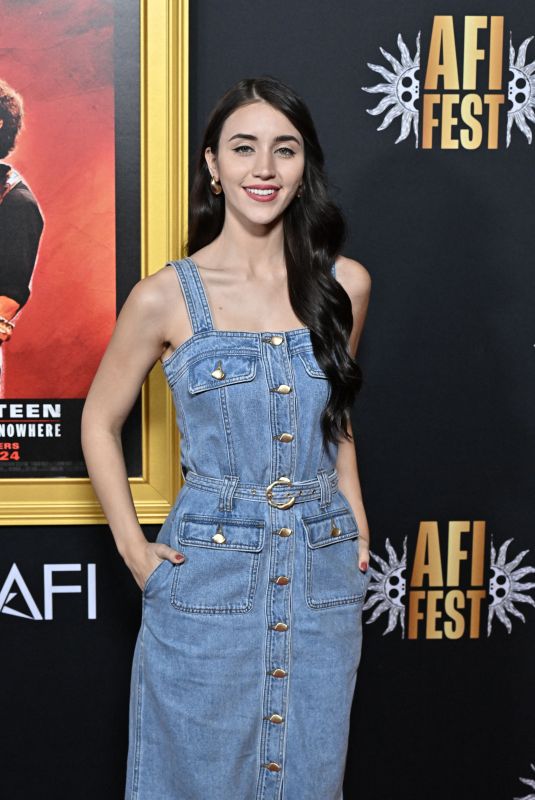 CAYLEE COWAN at Springsteen: Deliver Me from Nowhere  Premiere in Hollywood 10/22/2025