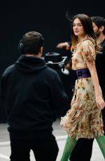 CHARLOTTE LAWRENCE at Valentino Fashion Show at Paris Fashion Week 10/05/2025