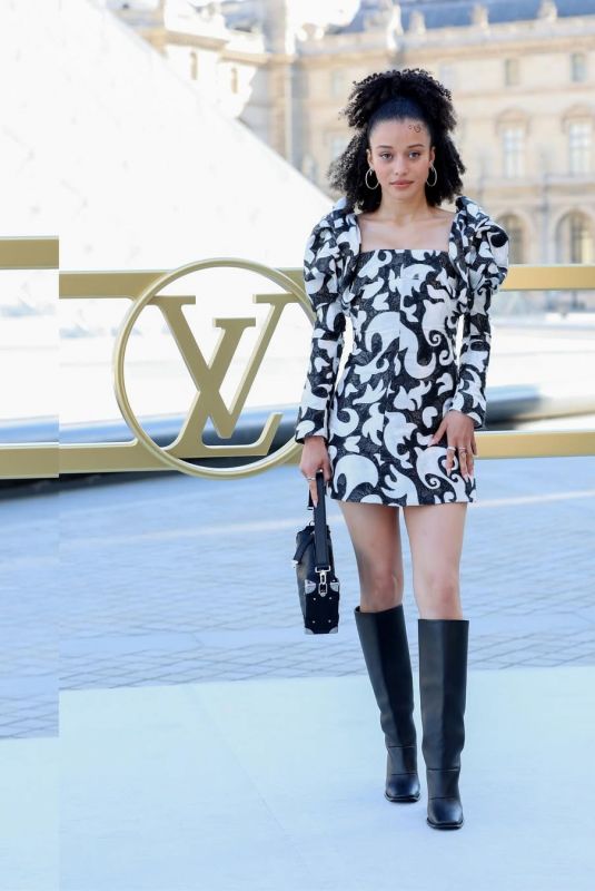 CHASE INFINITI at Louis Vuitton Womenswear Fashion Show in Paris 09/30/2025