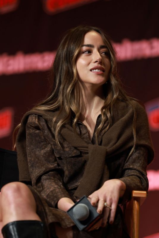 CHLOE BENNET at Agents of S.H.I.E.L.D.: A Reunion Panel at New York Comic-Con 10/11/2025