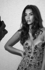 CINDY MELLO at a Photshoot, October 2025