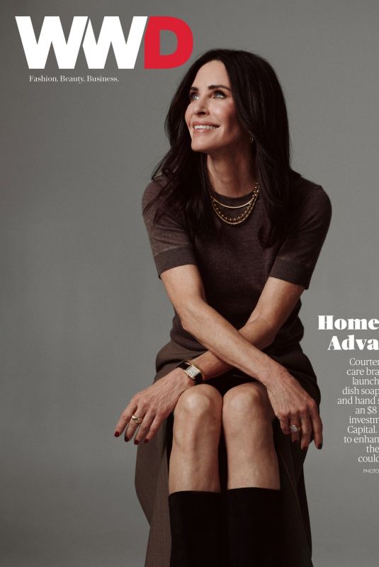 COURTENEY COX for WWD Magazine, October 2025