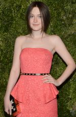 DAKOTA FANNING at 9th Annual CFDA/Vogue Fashion Fund Awards 11/13/2012