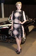 DAKOTA FANNING at Chanel Metiers D