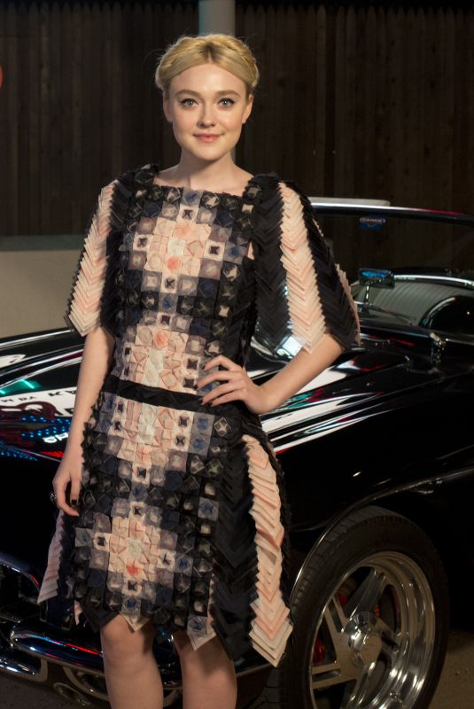 DAKOTA FANNING at Chanel Metiers D