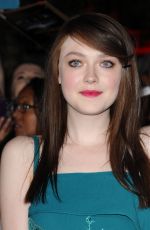 DAKOTA FANNING at The Twilight Saga Breaking Dawn - Part 2 Premiere in Los Angeles 11/12/2012