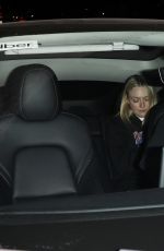 DAKOTA FANNING Leaves Chateau Marmont with Emile Hirsch in West Hollywood 10/28/2025