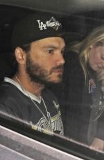 DAKOTA FANNING Leaves Chateau Marmont with Emile Hirsch in West Hollywood 10/28/2025