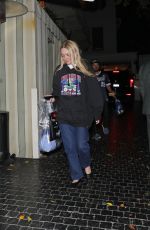 DAKOTA FANNING Leaves Chateau Marmont with Emile Hirsch in West Hollywood 10/28/2025