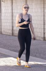 DAKOTA FANNING Out for a Walk in Los Angeles 10/29/2025