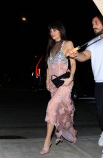 DAKOTA JOHNSON Arrives at Kendall Jenner