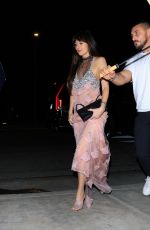 DAKOTA JOHNSON Arrives at Kendall Jenner