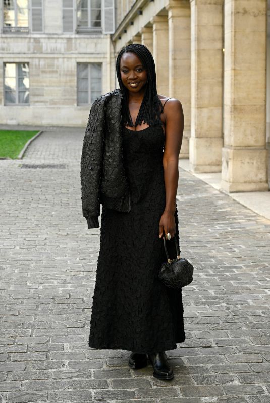 DANAI GURIRA at Gabriela Hearst Fashion Show at Paris Fashion Week 10/01/2025