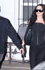 DEMI LOVATO Arrives at Her It
