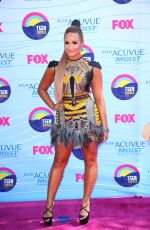 DEMI LOVATO at 2012 Teen Choice Awards in Los Angeles 07/22/2012