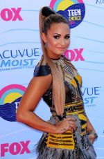 DEMI LOVATO at 2012 Teen Choice Awards in Los Angeles 07/22/2012