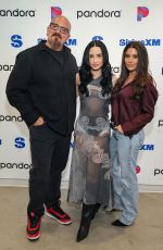 DEMI LOVATO at SiriusXM Studios in Los Angeles 10/30/2025
