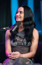 DEMI LOVATO at SiriusXM Studios in Los Angeles 10/30/2025