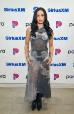 DEMI LOVATO at SiriusXM Studios in Los Angeles 10/30/2025