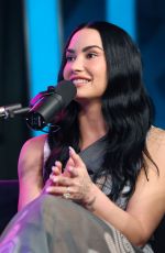 DEMI LOVATO at SiriusXM Studios in Los Angeles 10/30/2025